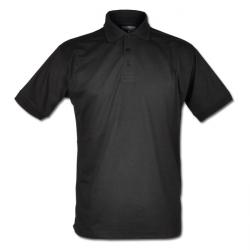 Restposten - Poloshirt - Gr. S - schwarz - 100 % CO - sehr weich - 40 °C waschbar - gestrickter und verstärkter Kragen - "Jersey"