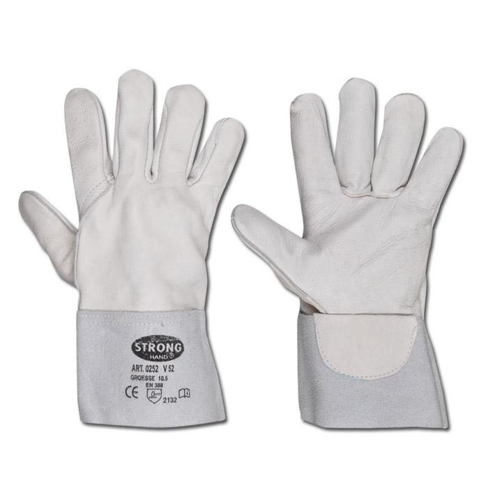 Welding Gloves "VS 53" - Combination Of Full Leather / Split Leather - Nature Co