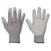 Work gloves "GREYGRIP" - Polyester - color gray - EN 388/Class 4131