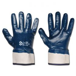 Work Glove "Full Star" - Nitril - Farve Blå - Norm EN 388 / Klasse 4211