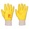 Work Gloves "Amarillo" - Fine Knit Nitrile - Yellow - Norm EN 388/Class 4111