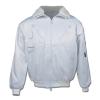 Pilot Jacket "BERGEN" - 60% Cotton/ 40% Polyester - White