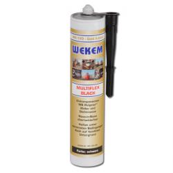 Kleb- und Dichtstoff - zum Abdichten und Schützen - 290 ml - "WK 120-300 MULTIFLEX-BLACK"