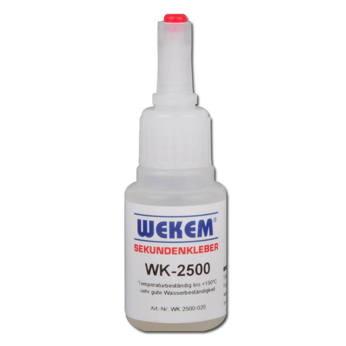 Superglue - powolne utwardzanie - 20-50 g - "WK 2500-020"