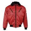 Winter Jacket "Drammen" - 60% bomuld / 40% polyester - rød