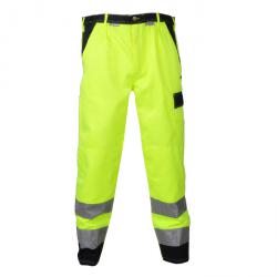 High-visibility trousers - Planam - blended fabric - EN 26330