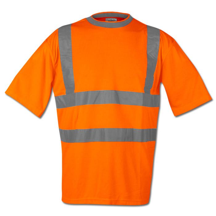 "THOMAS" - Advarsels t-shirt - orange - Safestyle - EN 471/2