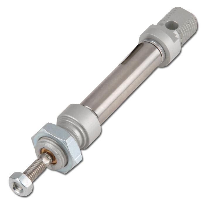 Liten sylinder - enkeltvirkende - aluminium - ISO 6432 / Cetop RP 52 P