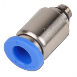Plug Connector With Female Hexagon And Round Body