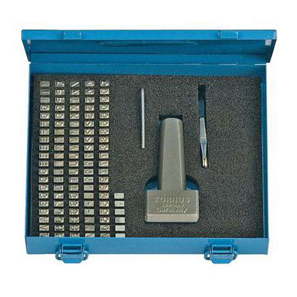 Type Holder Set - Font height from 2 to 5 mm - 113 to 115 pieces - Cycle