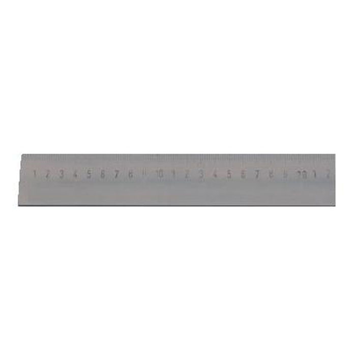Stål lineal - 500-1000 mm - galvaniseret - fint poleret