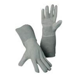 Welding glove "ARGON", nappa leather - length 35 cm - size 10 - VE 12 pcs - price per VE