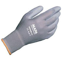 Pu-/Polyamid-Handschuh "Ultrane Klassik 551" - grau - Kat. 2 - MAPA® - VE 10 Paar - Preis per VE