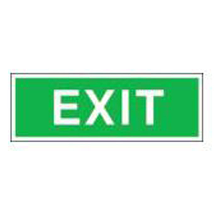 Rescue skiltet "EXIT ekstra sign" - EVERGLOW®