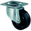Apparatus swivel castor - plastic wheel - wheel Ø 25 to 50 mm - height 34 to 68 mm - load capacity 15 to 40 kg