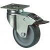 Castors - castor A120.A80 / C120.A80 - med bremser og plate - BS ROLLS