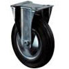 Ruota fissa - con ruota in gomma - ruota Ø da 80 a 200 mm - altezza da 105 a 235 mm - capacità di carico da 50 a 205 kg