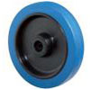 Elastiskt gummihjul - hjul-Ø 100-200 mm - kapacitet 140-400 kg