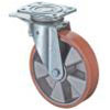 Heavy duty swivel castor - polyurethane wheel - wheel Ã˜ 100 to 200 mm - height 137 to 255 mm - load capacity 280 to 600 kg