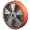 Polyurethanhjul - aluminiumsfælge - kugleleje - hjul Ø 100 til 200 mm - bæreevne 280 til 800 kg