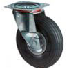 Swivel castor - pneumatic wheel - roller bearings - wheel Ã˜ 200 to 400 mm - height 235 to 458 mm - load capacity 75 to 250 kg