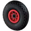 Pneumatisk hjul - not / profil - rulleleje - hjul Ø 260 til 400 mm - lasteevne 100 til 160 kg