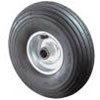 Pneumatisk hjul - rillet profil - rullelager - hjuldiameter 200 til 400 mm - lastekapasitet 80 til 200 kg