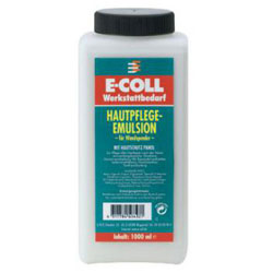 E-COLL hudpleieemulsjon - silikonfri - 1 liter - VE 10 stk - pris pr VE