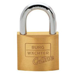 Brass padlock "222 C-Line" - Burg Wächter