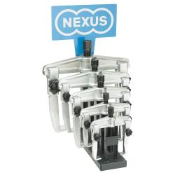 Displays - with universal pullers Easy-Fix ​​- 2 arms