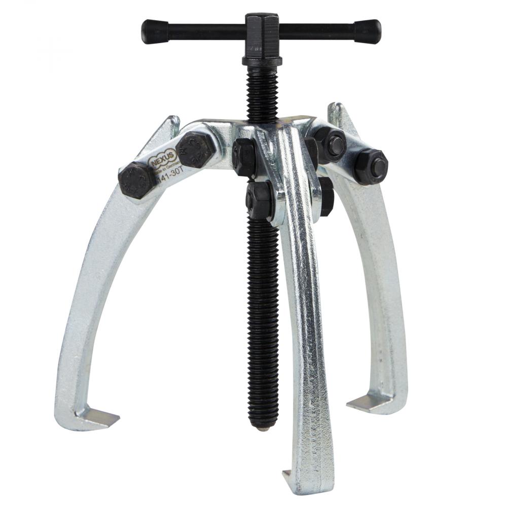 Mini puller - 3-arm - with T-handle - span 10 to 90 mm - clamping depth 40 to 84 mm