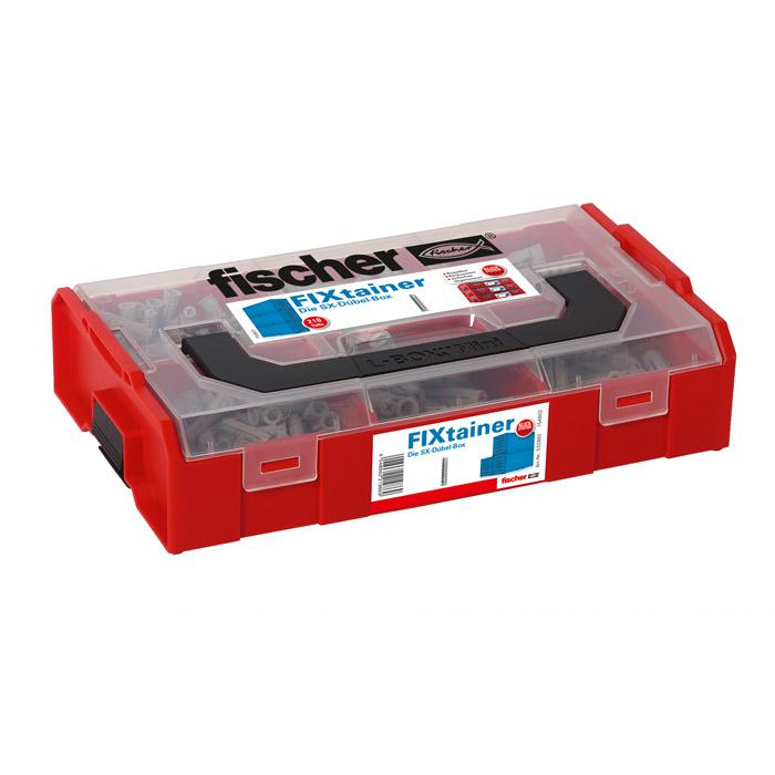 Box tasselli SX FISCHER - contenuto 210 pezzi - SX Universal Plug con o senza viti