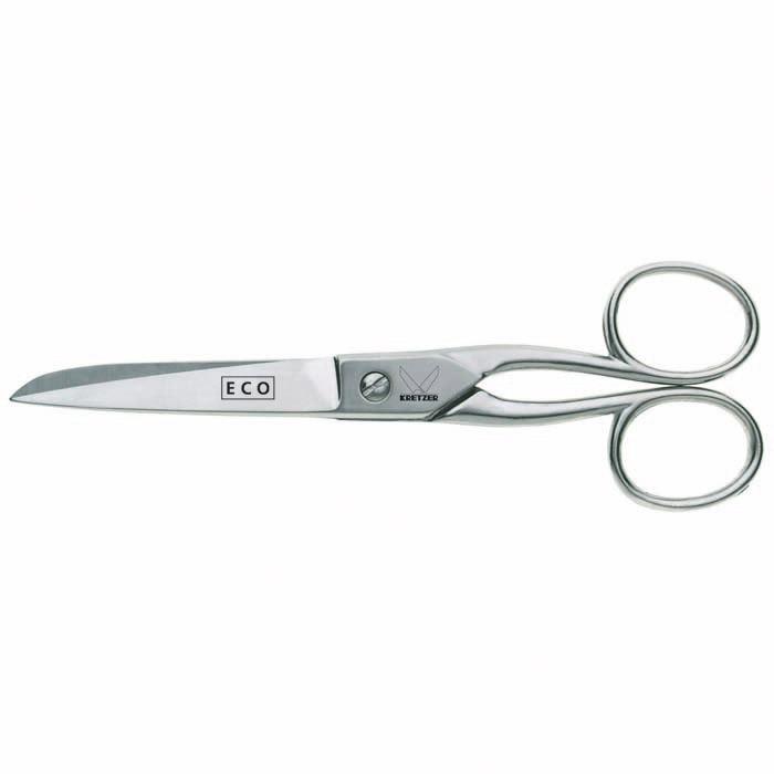 Household scissors "ECO" - polished - stainless steel - length 13-18 cm