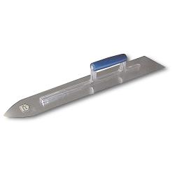 Floor trowel - hardened steel - blade length 600 mm to 800 mm - blade width 90 mm x 70 mm - wooden handle