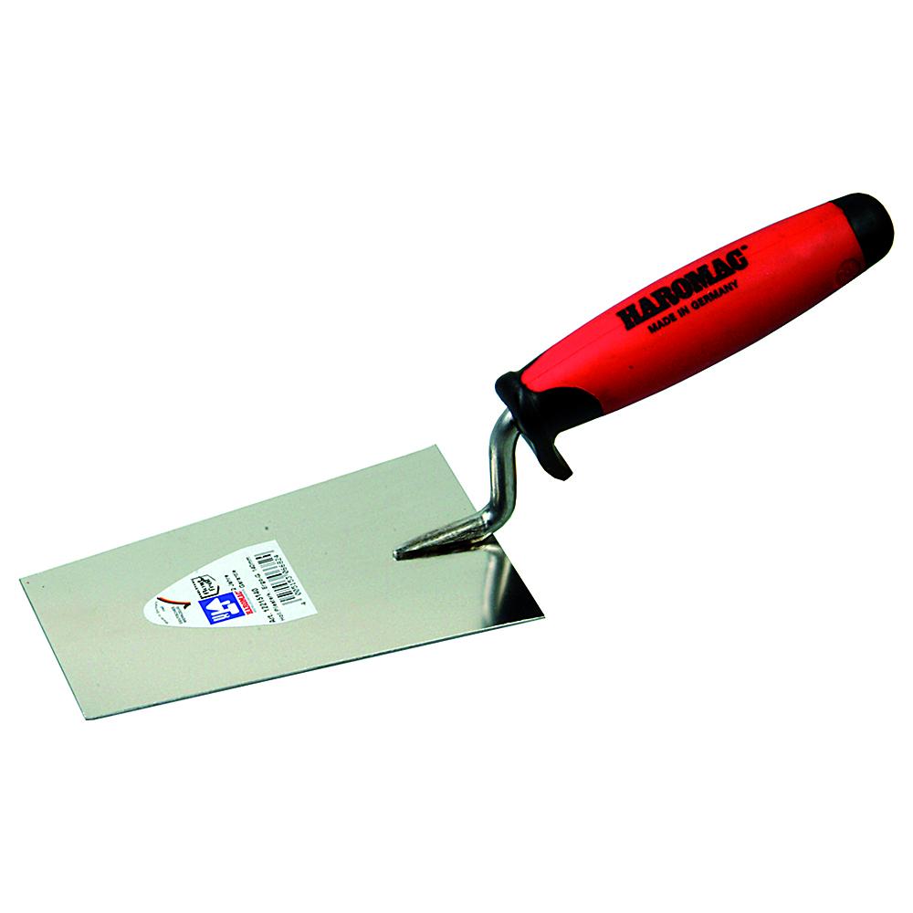 Berner cleaning trowel - stainless steel - blade length 160 mm - 2k Ergo soft grip