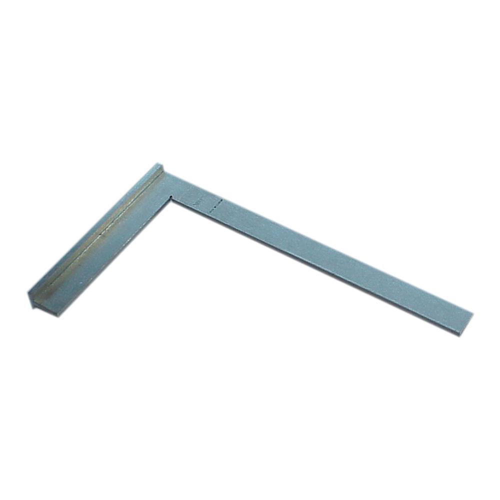 Angolo di arresto - acciaio zincato - lunghezza 300 mm e 400 mm - larghezza 180 mm e 230 mm - angolo 90 °