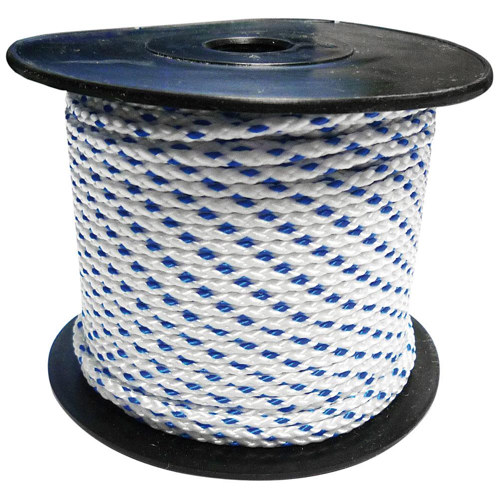 Tile laying cord - polyethylene - length 15 m to 50 m - colored tracer threads