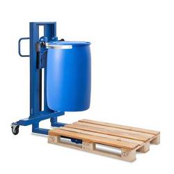 Drum lifter Servo FL 8-SK - painted steel - narrow chassis - for 200 to 220 l steel and plastic drums