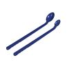 Spoon for food - long handle - PS - blue - content 5 ml or 20 ml - sterilized and individually packed - 10 pieces - price per unit