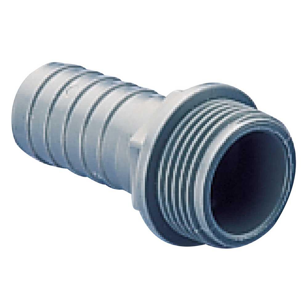 Hose nozzle - fixed - with external thread - PP - different designs