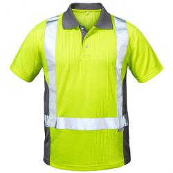 High Visibility Polo Shirt "The Hague" - 75% polyester, 25% cotton - sizes S-XXXL - about 185g / m²