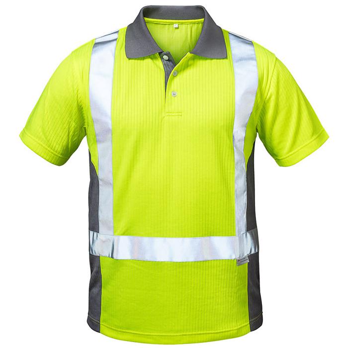 High Visibility Polo Shirt "The Hague" - 75% polyester, 25% cotton - sizes S-XXXL - about 185g / m²