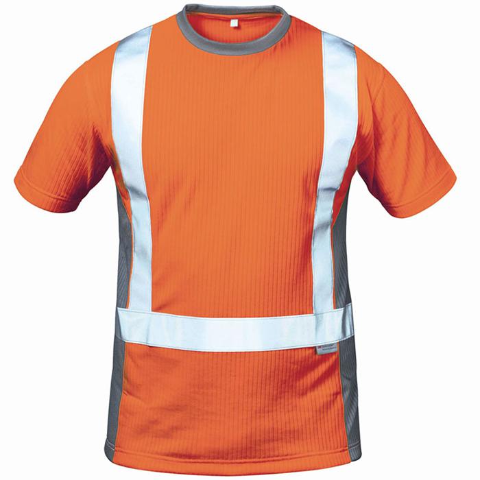 High Visibility T-Shirt "Rotterdam" - 75% polyester, 25% cotton - sizes S-XXXL - about 185g / m²