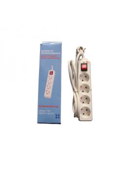 Surge protection power strip - rated voltage 230 V - Nominal current 16 A - nominal discharge current (8/20 microseconds), max. 2 x 4.5 kA