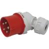 SIROX® CEE angle plug - 5 pin - rated voltage 400 V - Nominal current 16 or 32 A - Degree of protection IP 44