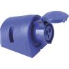 SIROX® CEE-Wanddose - 3-polig - Nennspannung 230 V - Nennstrom 16 bzw. 32 A - Schutzart IP 44 - blau