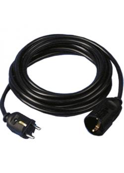 Extension with plastic line - Nominal voltage 250 V - Nominal current 16 A - cable cross-section 3 G 1.5 mm² - length 3 to 10 m
