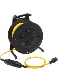 Cavo tamburo SIROX® salvavita S distributore di protezione - con la protezione personale - Tensione nominale 230 V AC, 50 Hz - corrente nominale 16 A, 0,03 A