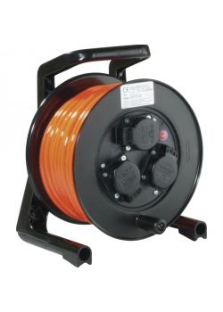 Kabelvinda JUMBO® - 3 uttag - 230 V - 16 A - 25 m PUR-kabel