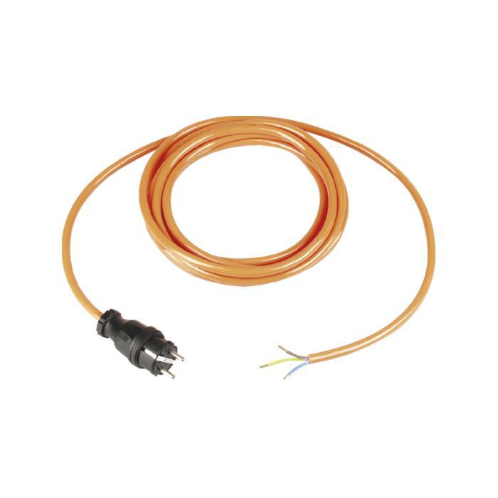 PUR-Anschlussleitung - mit Konturen- oder Vollgummistecker - Leitungsquerschnitt 2 x 1,5 mm² bzw. 3 G 1,5 mm²